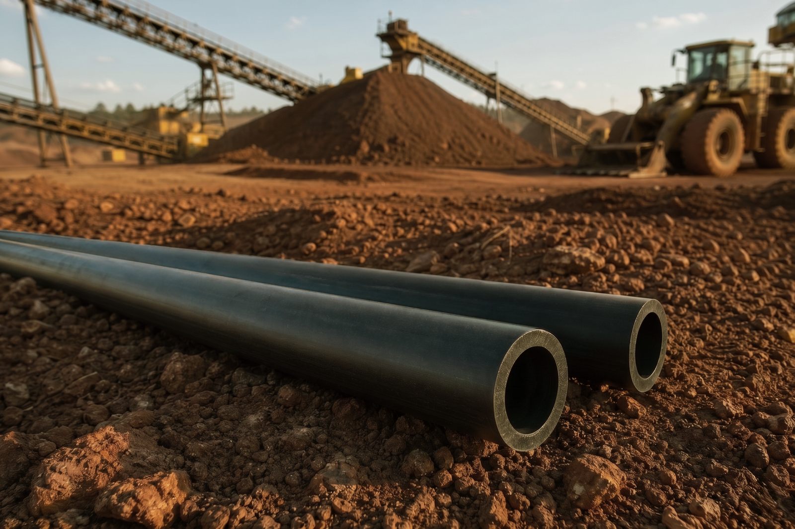 Tubo PEAD - Linha Industrial e Mineração